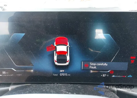 2025 BMW 4 Series Gran Coupe 430I from USA, damaged, VIN WBA23FB01SFV03078